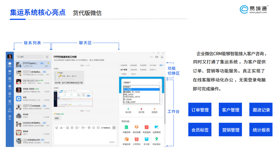 重塑客户服务体验：企业微信与集运系统的协同赋能之道