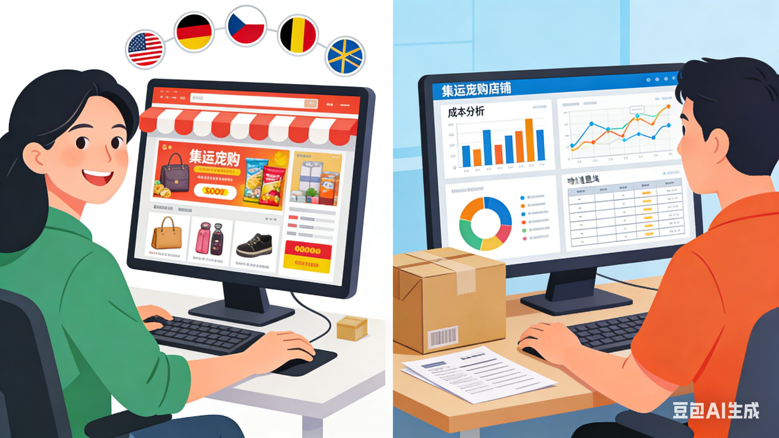 集运代购的温暖后盾：智慧管理，安稳抵达
