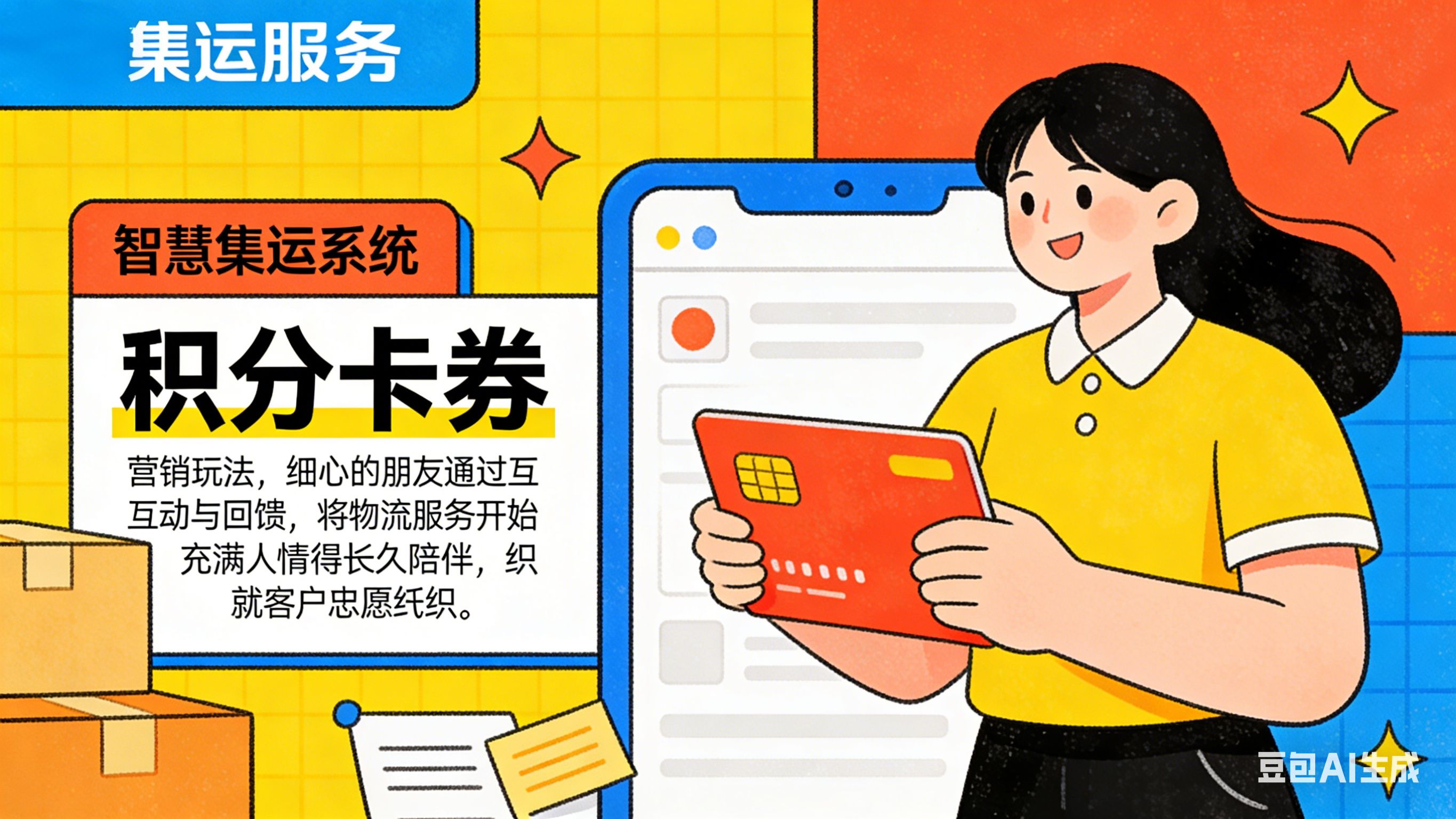 织就集运的忠诚纽带：积分卡券的关怀之道