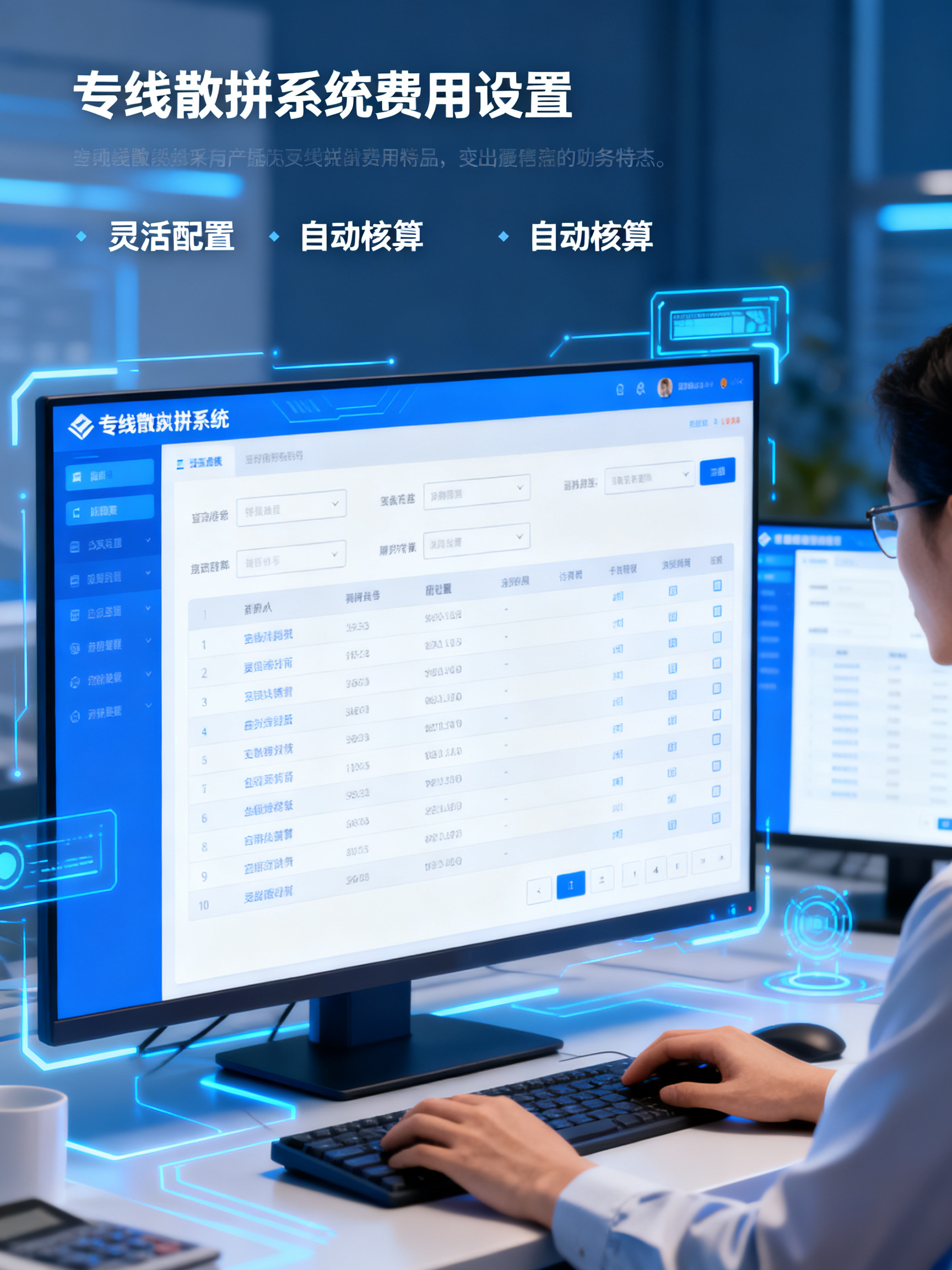 专线散拼系统怎么解决货代财务痛点？自动对账+费用设置让结算效率翻3倍