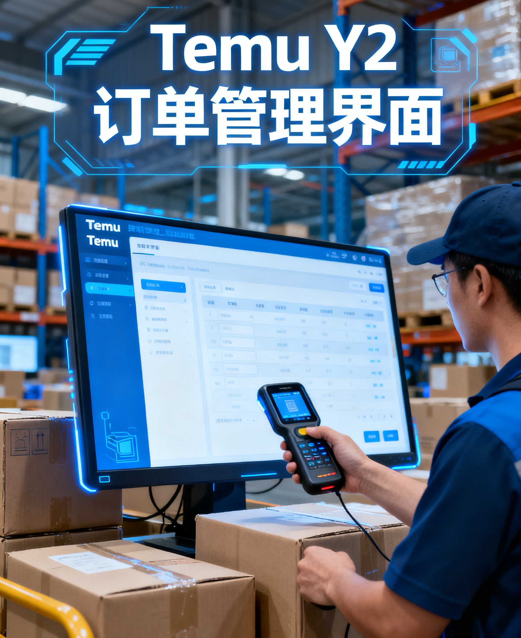 Temu Y2订单履约怎么做？恒盛Y2系统助力海外仓接住流量红利！